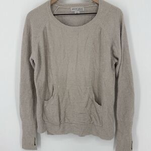 Barefoot Dreams Cozychic Ultra Lite Supersoft Raglan Crew Sweater Sz Large